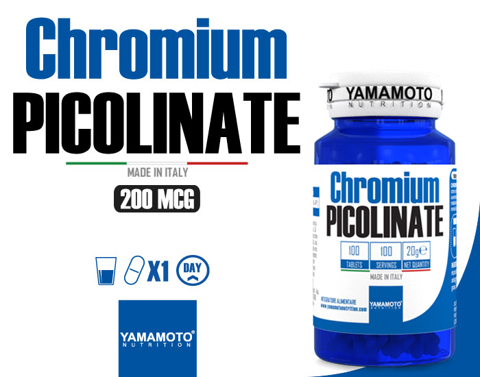 Yamamoto Nutrition - Chromium Picolinate - IAFSTORE.COM