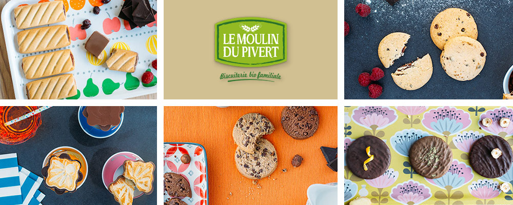 Le Moulin Du Pivert - Cookies Con Pepite Di Cioccolato E Nocciole - IAFSTORE.COM