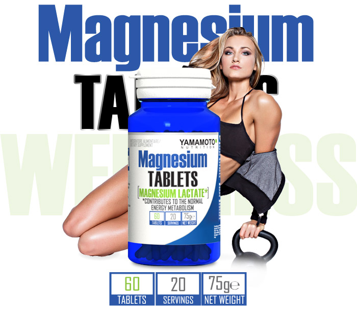 Yamamoto Nutrition - Magnesium Tablets - IAFSTORE.COM