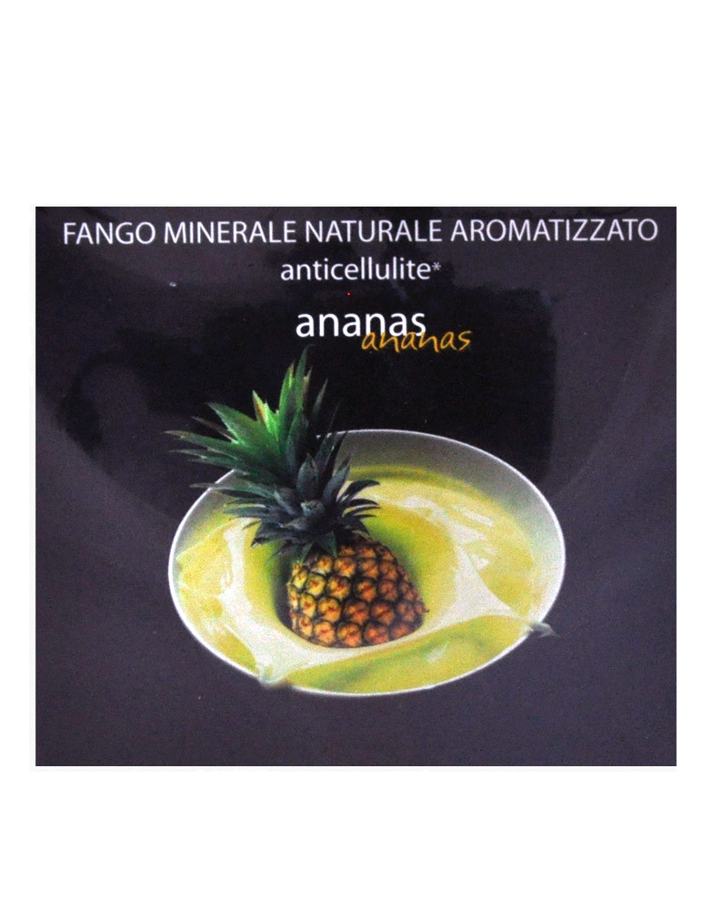 Fango Vulcanico Aromatizzato Anticellulite Ananas von Fgm04, 500g 
