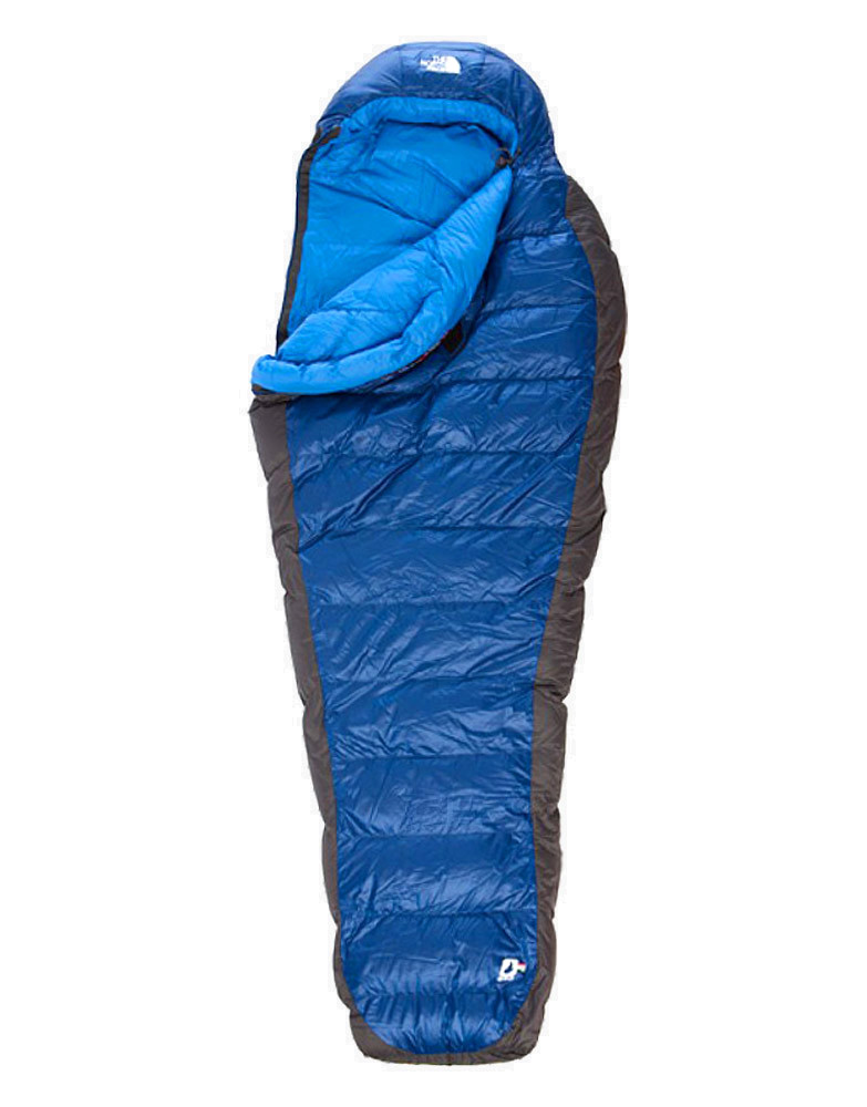 north face blue kazoo sleeping bag