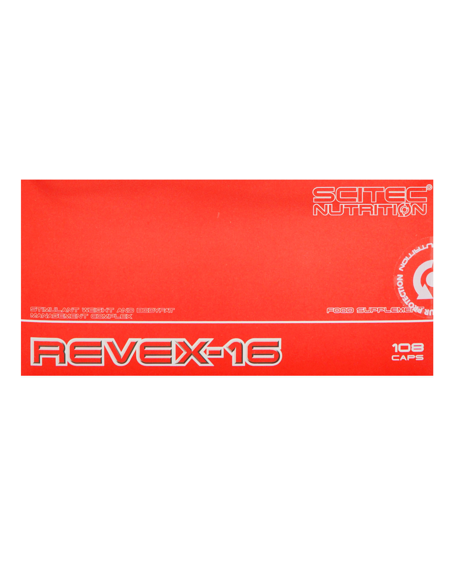 Scitec 108caps Revex-16 contiene cromo e Caffeina 