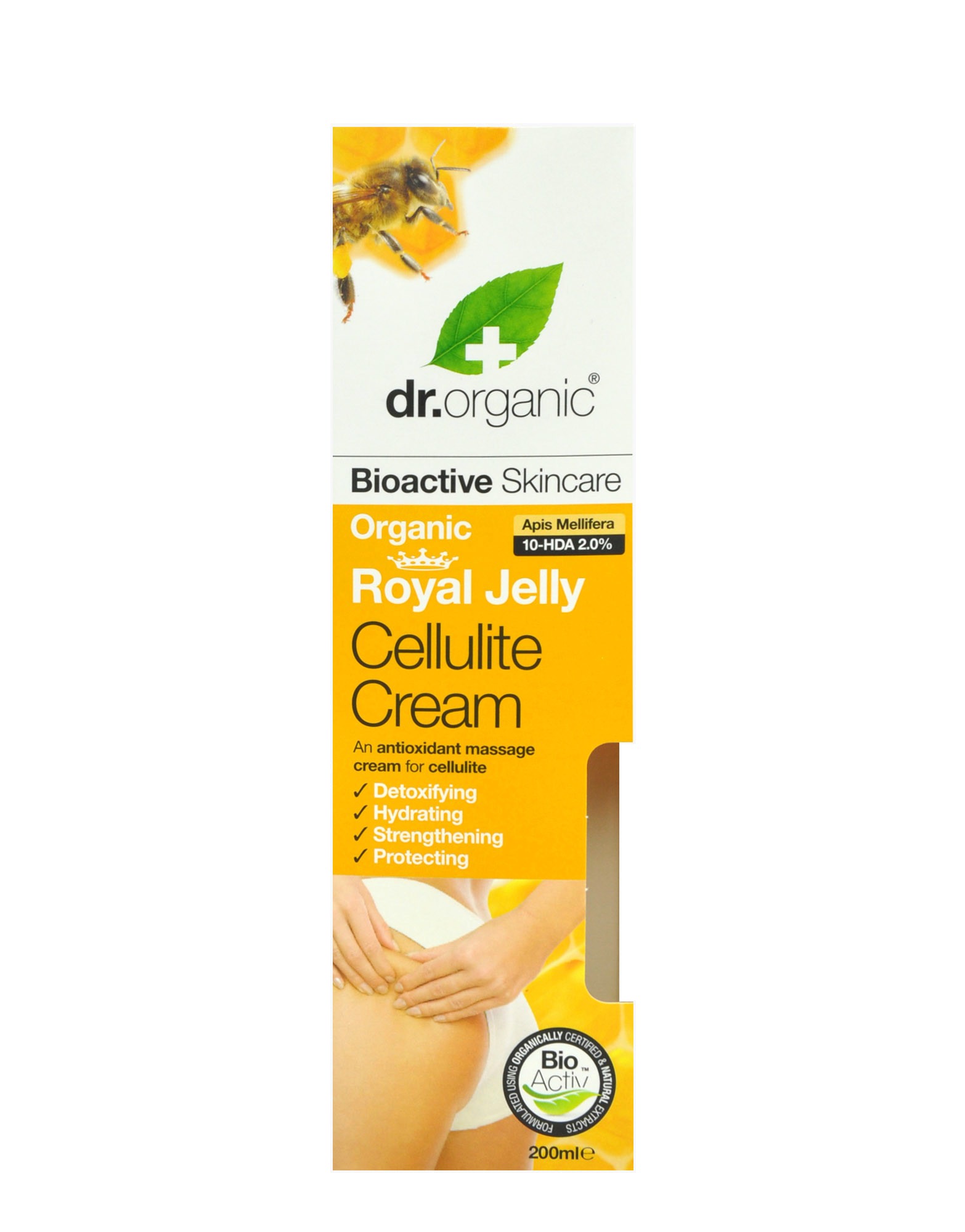 Organic Royal Jelly - Cellulite Cream by DR. ORGANIC (200ml)