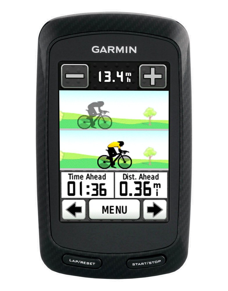 800 + Heart Rate Monitor / Cadence Sensor + microSD CityNavigator Europe by Garmin, Colour: Black / Blue - iafstore.com