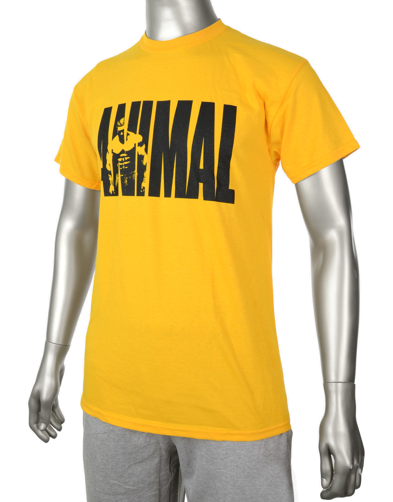 Animal Iconic T-Shirt Animal gear, Couleur: Jaune 