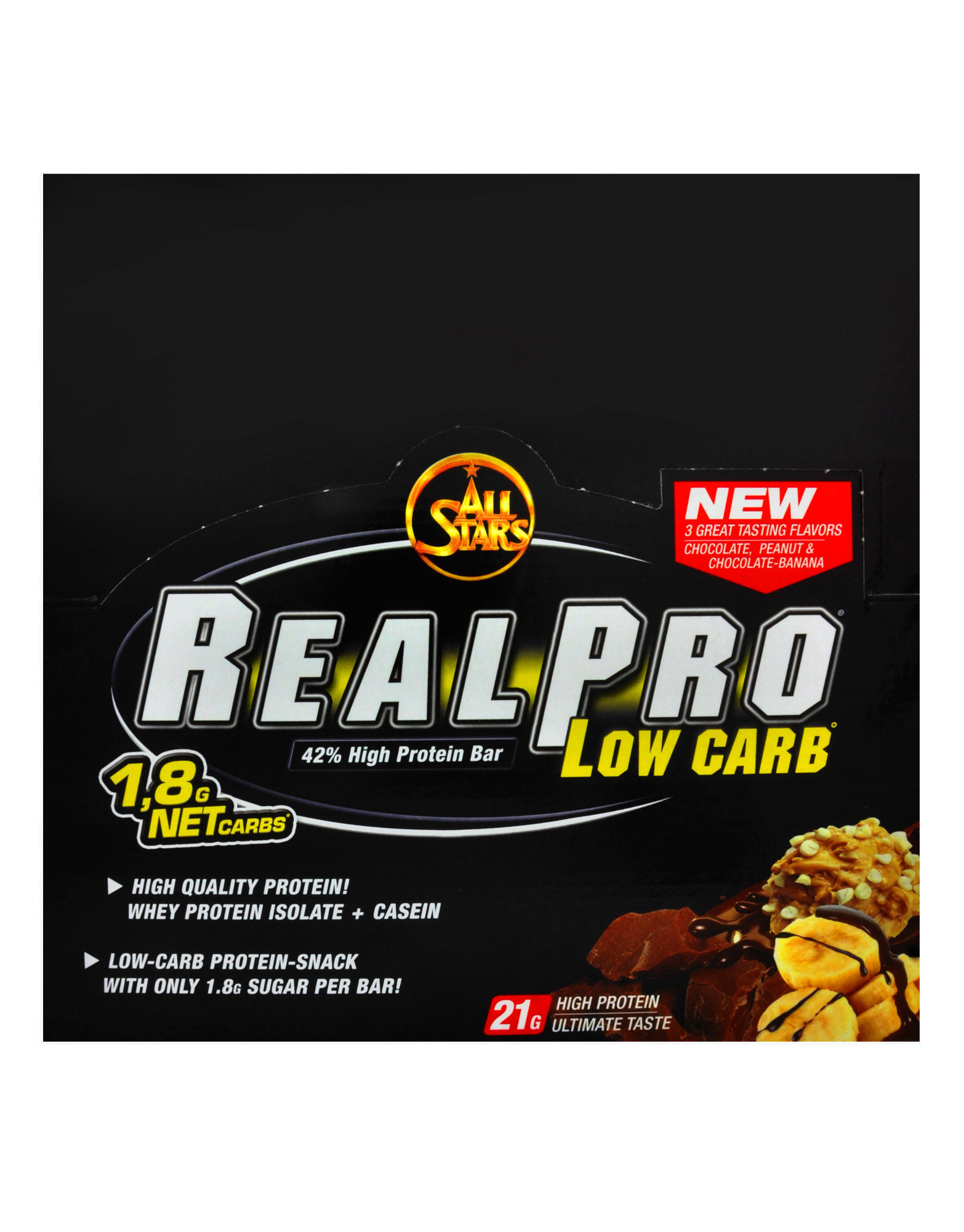Real Pro Low Carb By All Stars 24 X 50 Grams Iafstore Com