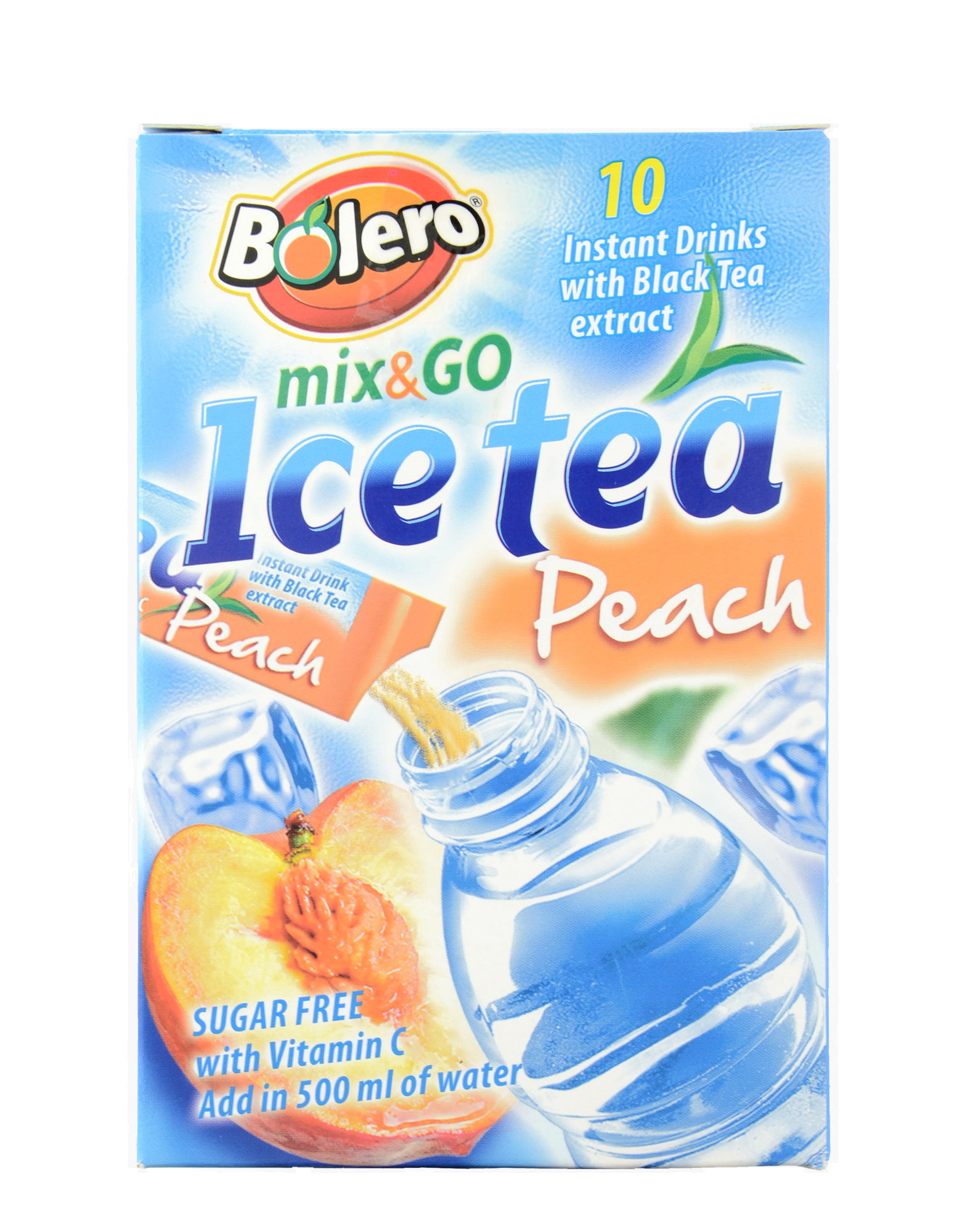 Mix&Go Ice Tea di Bolero, 10 bustine da 3 grammi 
