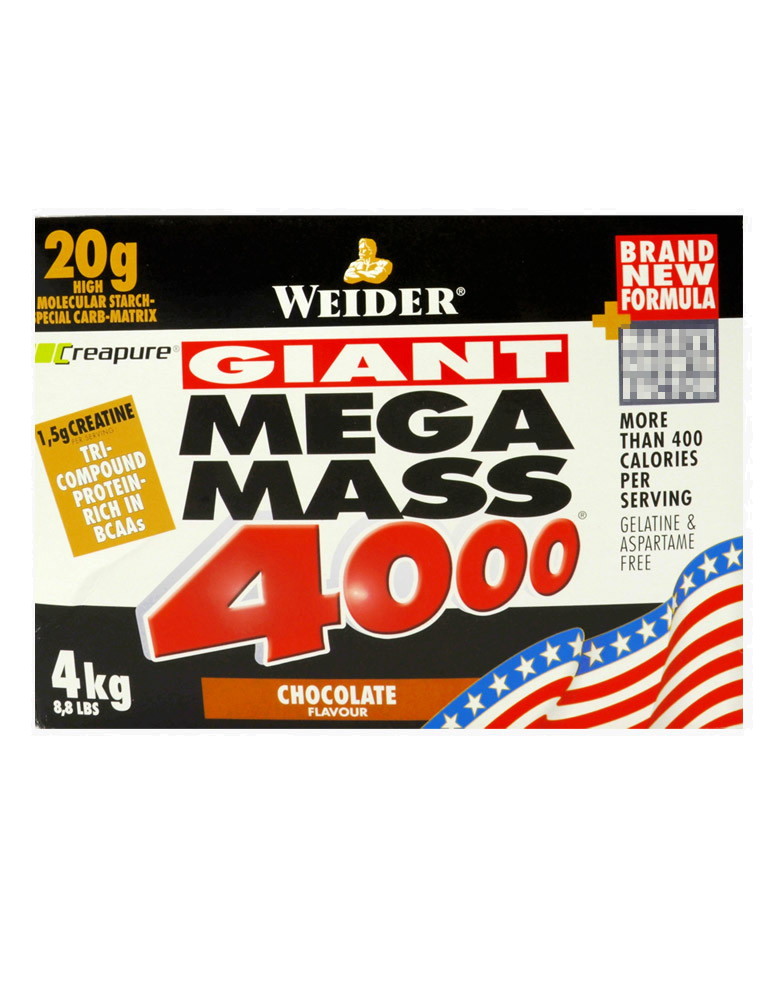Giant Mega Mass 4000 by Weider, 4000 grams 