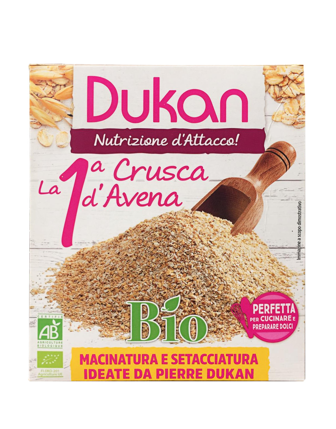 Crusca d'Avena Bio di Dukan, 500 grammi 