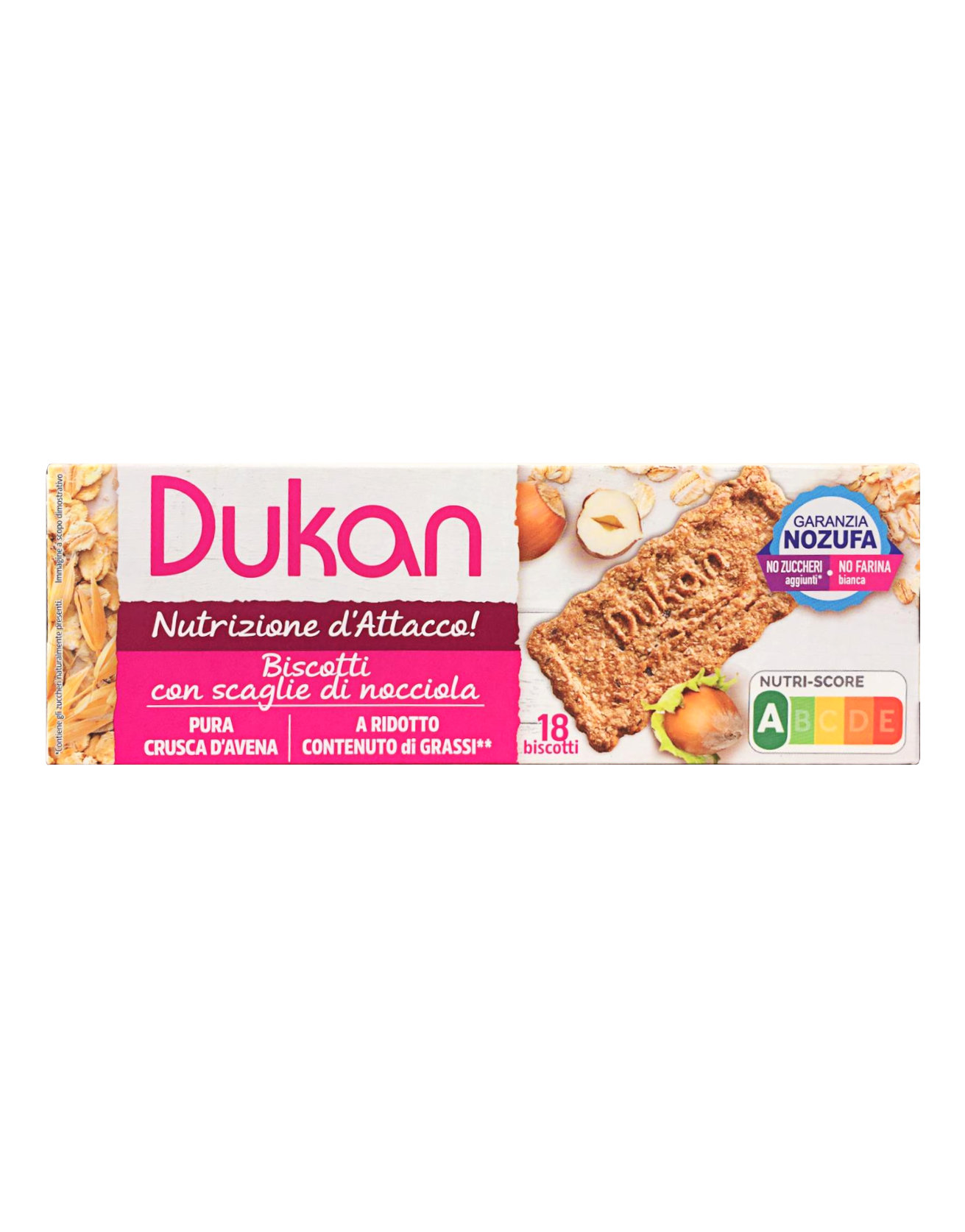 DUKAN - Oat Bran Biscuits With Chocolate 225g