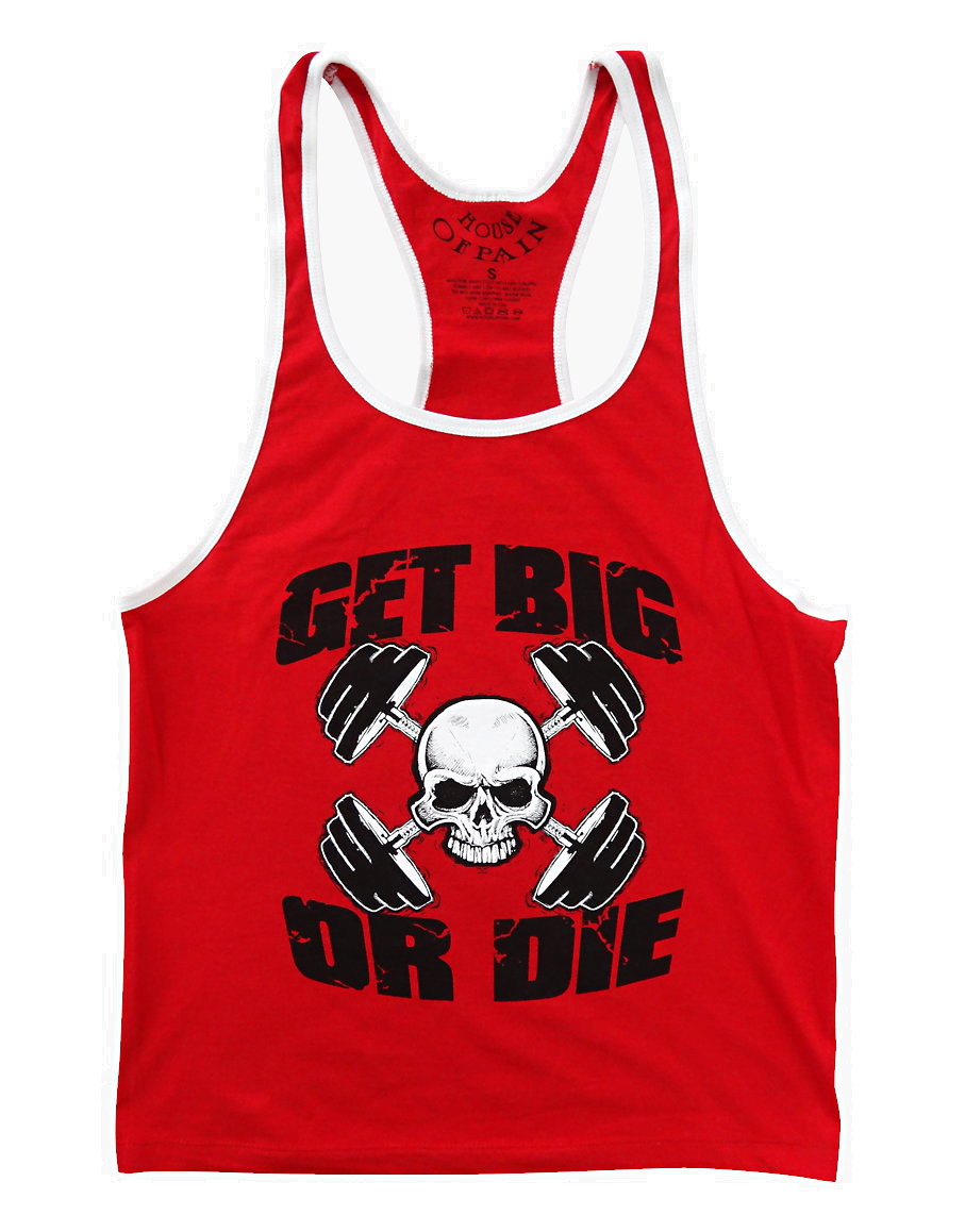 Get Big Or Die by HOUSE OF PAIN (colour: red)