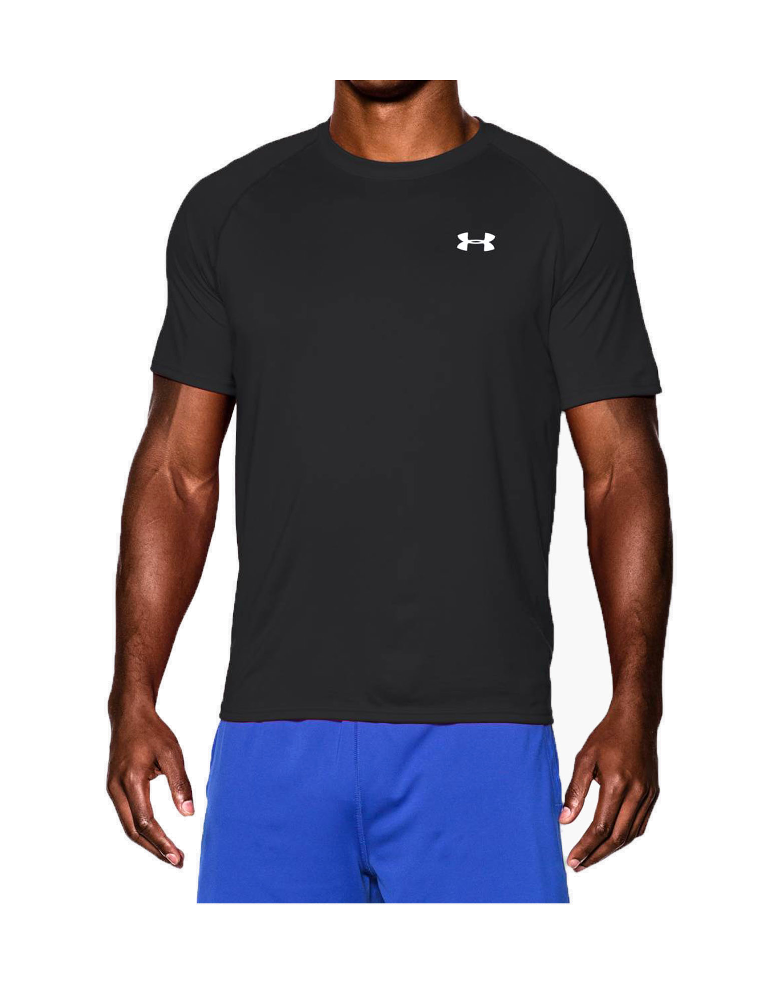 Men's UA Tech Short Sleeve T-Shirt di UNDER ARMOUR (colore: nero)