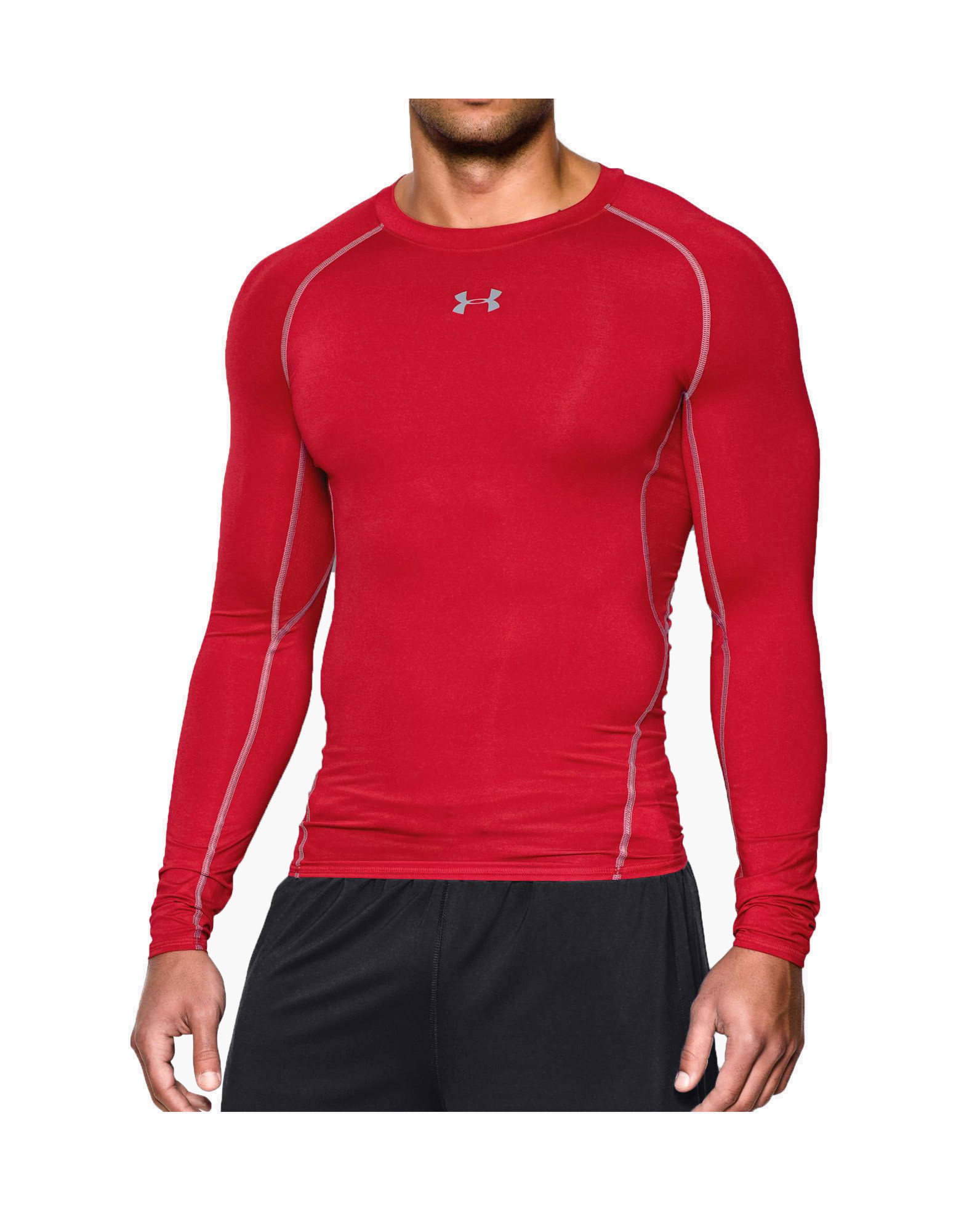 Periodo perioperatorio Perseguir pozo Men's UA HeatGear Armour Long Sleeve Compression Shirt de Under armour,  Color: Rojo - iafstore.com