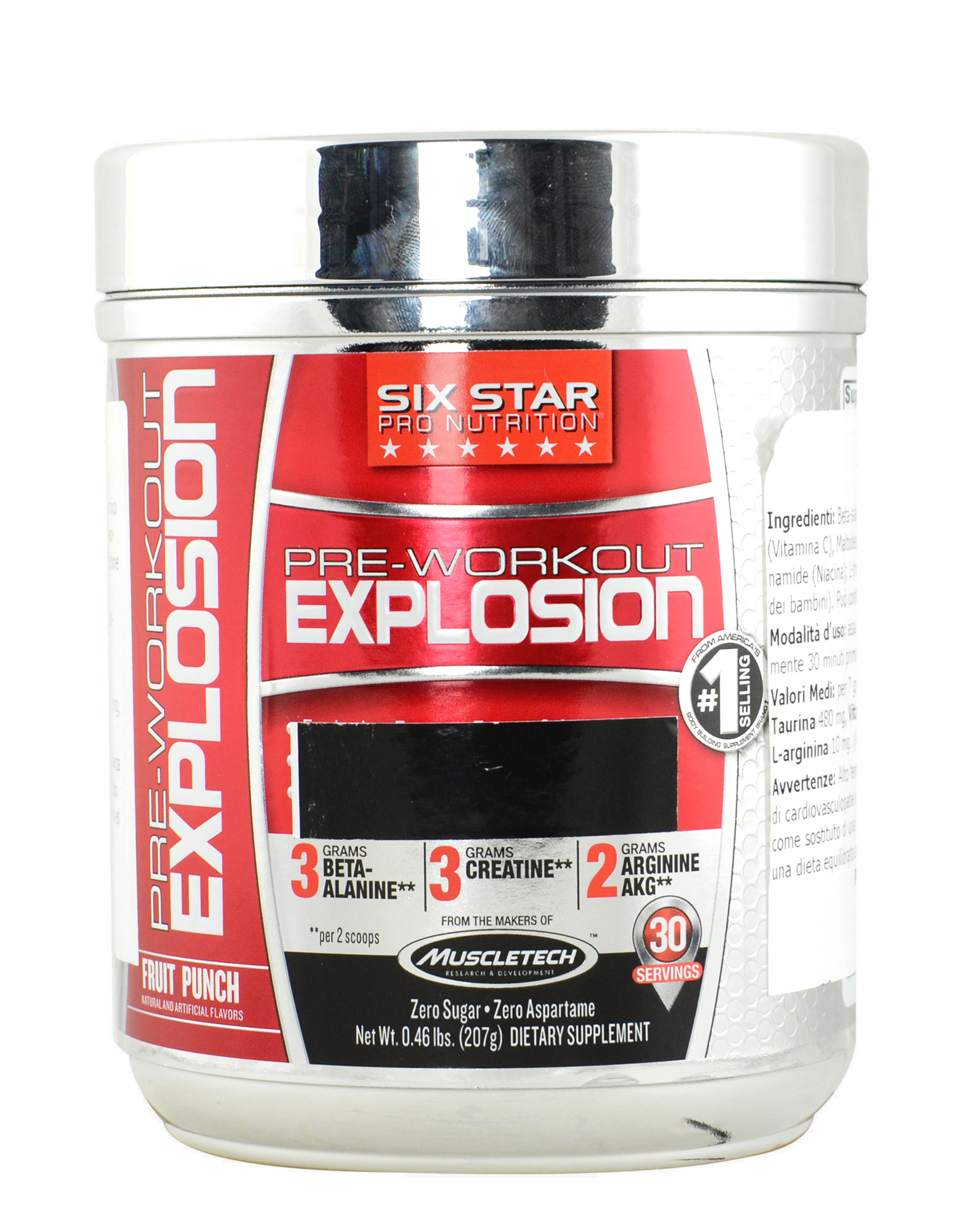 Pre Workout Explosion By Six Star Pro Nutrition 207 Grams