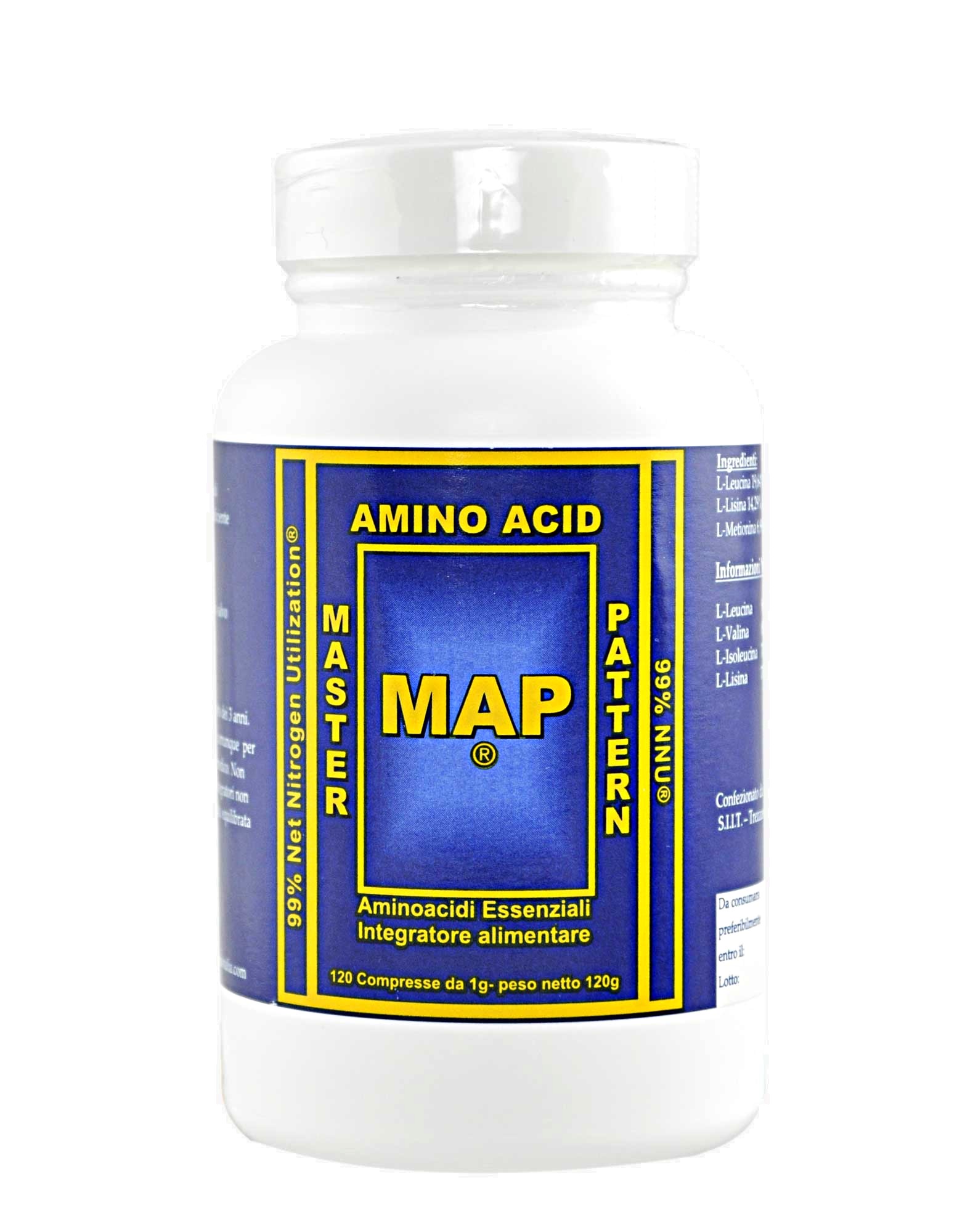 Map Master Amino Acid Pattern By Map 1 Tablets Iafstore Com