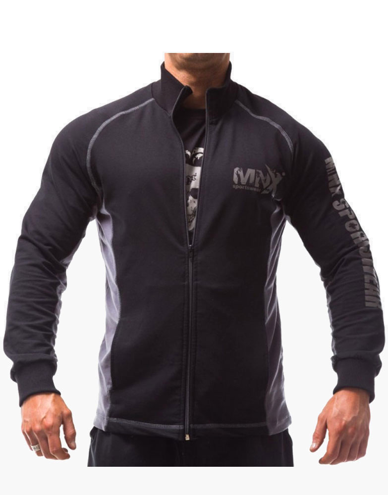 MNX Black&Grey Jacket by MNX SPORTSWEAR (colour: black / grey)