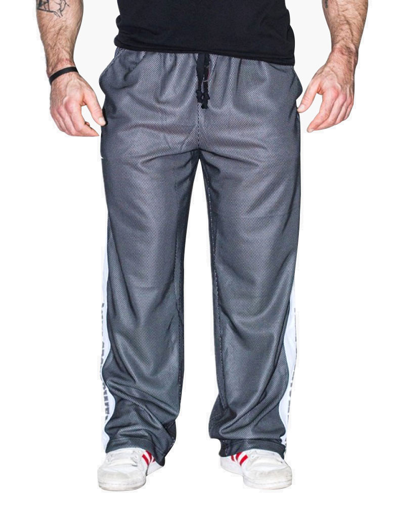 MNX Bodybuilding Mesh Pants White Line by MNX SPORTSWEAR (colour: grey ...