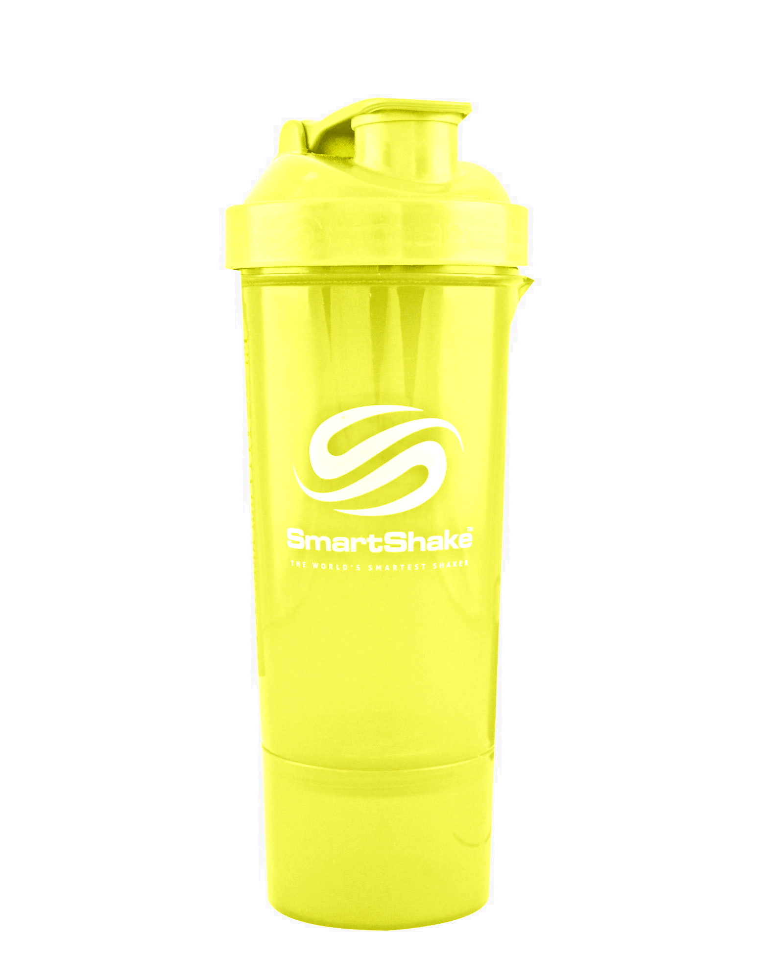 17 oz Shaker Cup Neon Yellow smartshake Slim Bottle