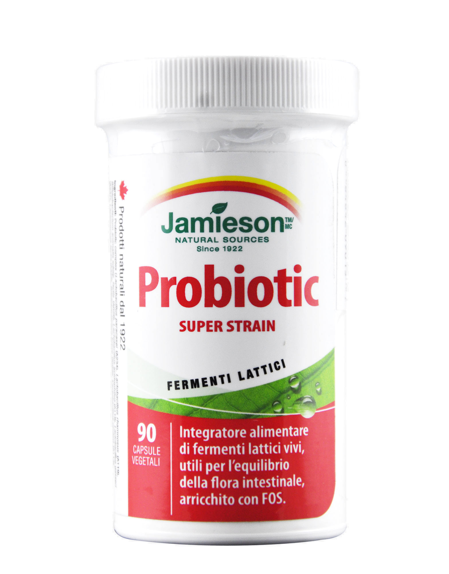 Probiotic Super Strain 90 capsule vegetali.