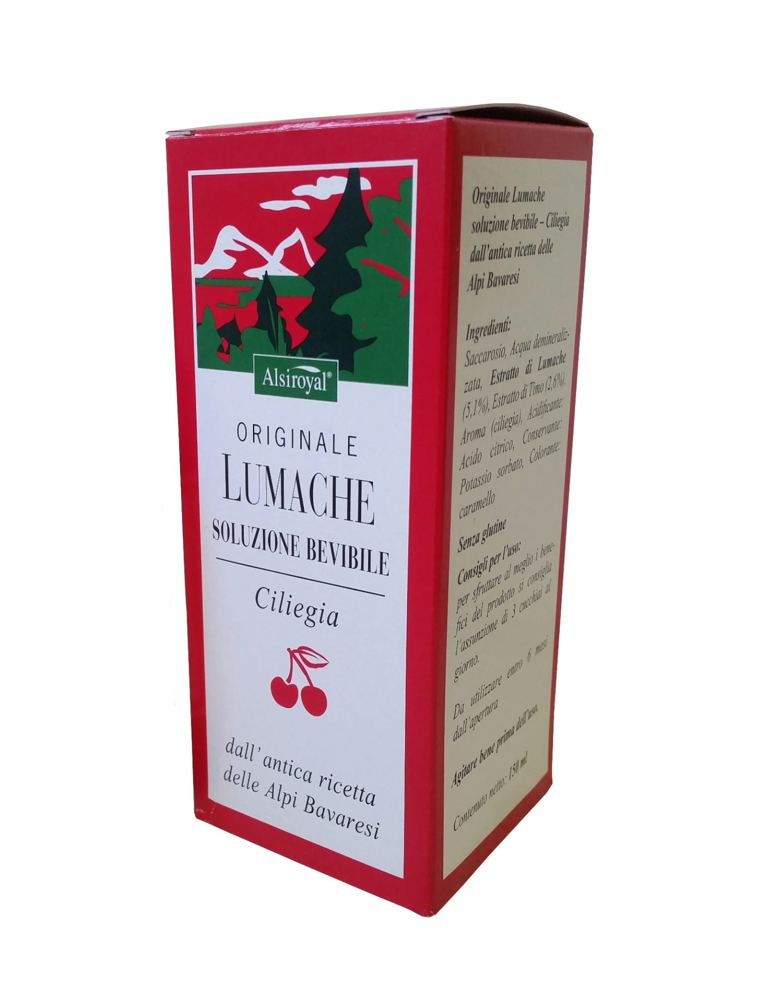 Sciroppo di Lumache by Alsiroyal, 150 ml 