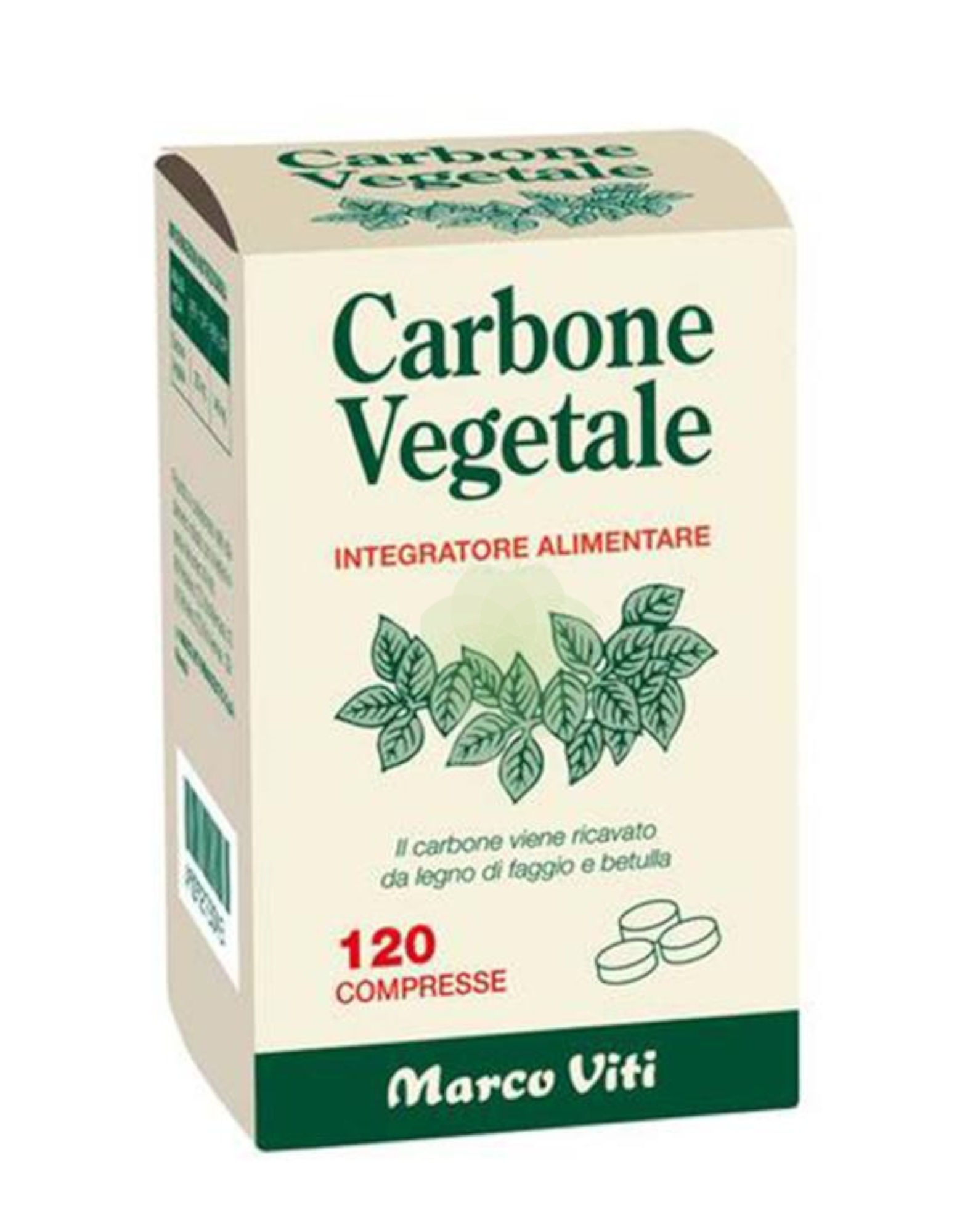 Carbone Vegetale 120 tablets