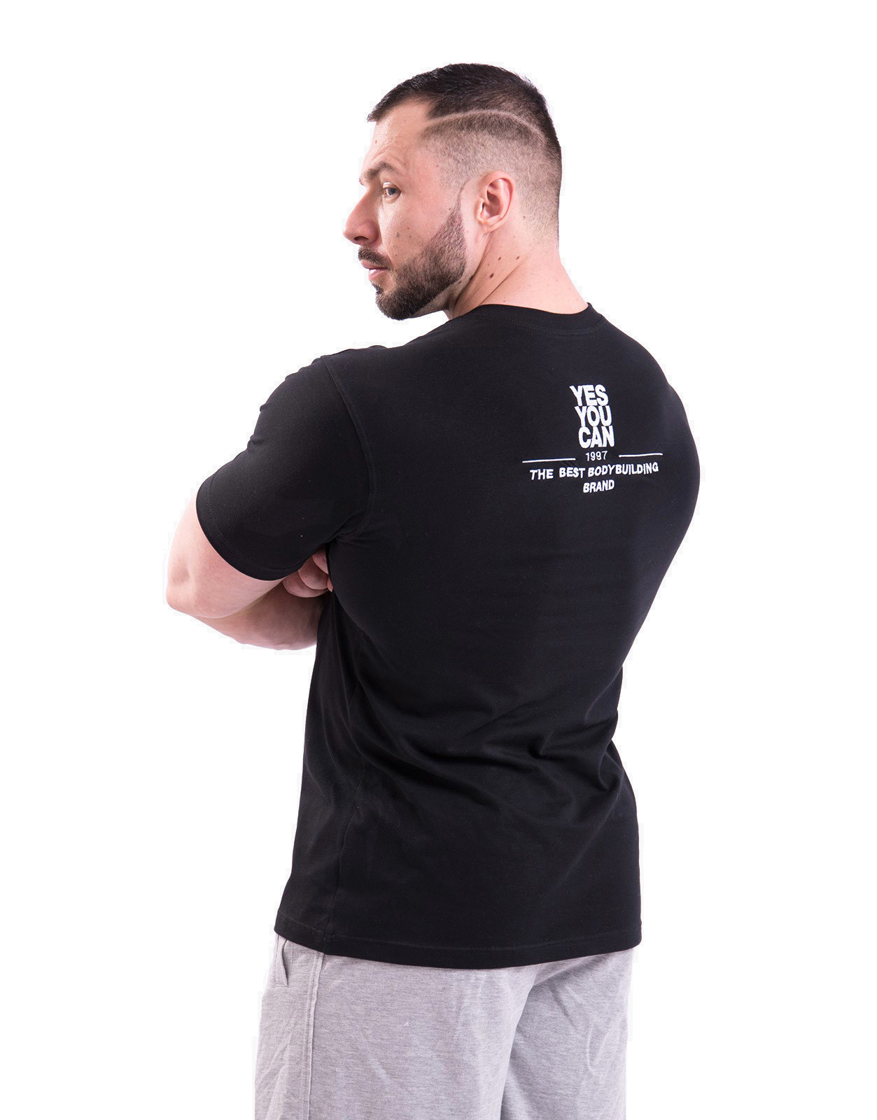 HardCore T-Shirt with Embroidery 396 by Nebbia, Colour: Black ...