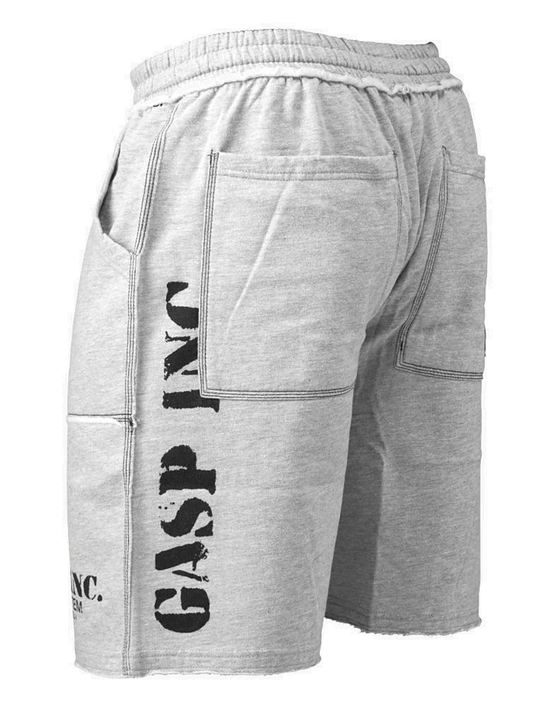 Fleece Cargo Shorts by Colour: Grey -