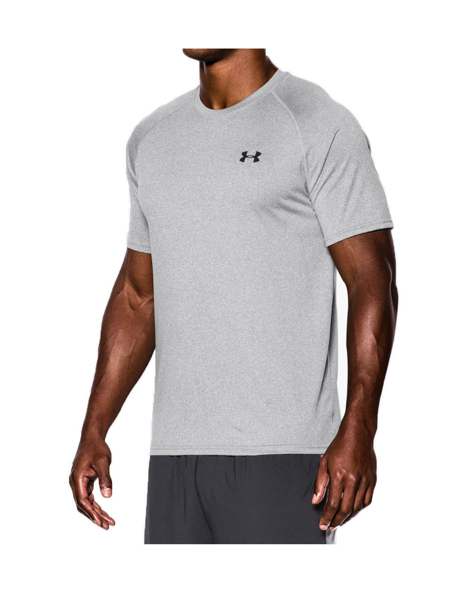 Men's UA Tech Short Sleeve T-Shirt by UNDER ARMOUR (colour: true gray ...