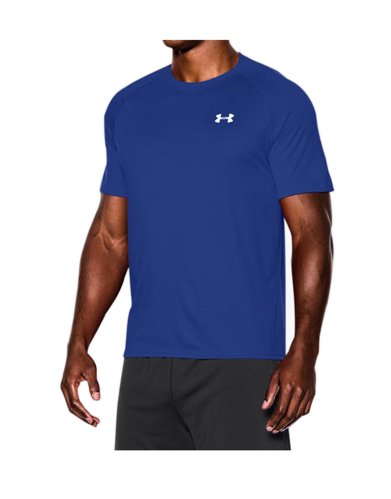 Men's UA Tech Short Sleeve T-Shirt by UNDER ARMOUR (colour: royal)