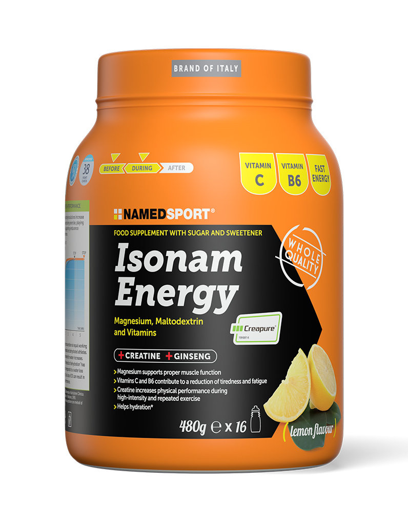 IsoNam Energy di Named sport, 480 grammi 