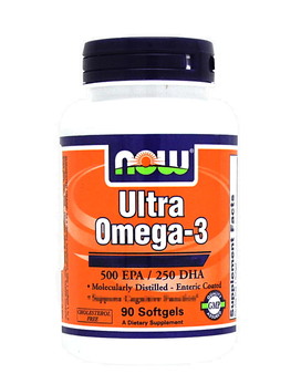 Ultra Omega-3 90 softgels - NOW FOODS