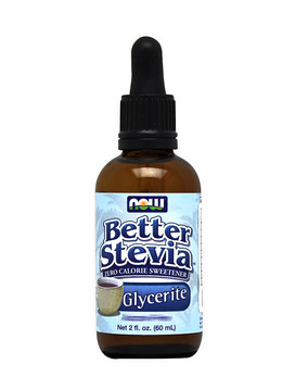 Better Stevia Glycerite 60ml - NOW FOODS