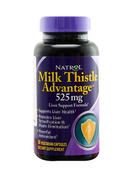 Milk Thistle Advantage 525mg 60 capsule vegetali - NATROL