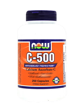 C-500 Calcium Ascorbate-C 250 capsules - NOW FOODS