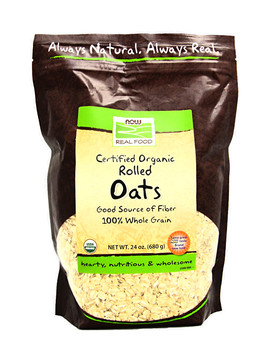 Rolled Oats 680 grams - NOW FOODS