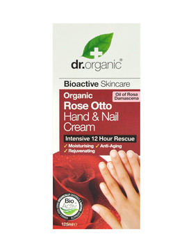 Organic Rose Otto - Hand & Nail Cream 125ml - DR. ORGANIC