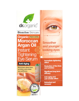 Organic Moroccan Argan Oil - Instant Tighttening Eye Serum 30ml - DR. ORGANIC