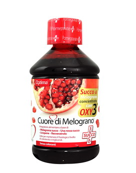 Cuore di Melograno - Succo con Oxy 3 500ml - OPTIMA