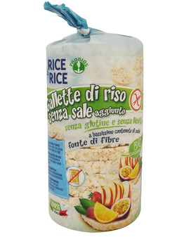 Rice & Rice - Gallette di riso senza sale senza glutine 100 grammi - PROBIOS