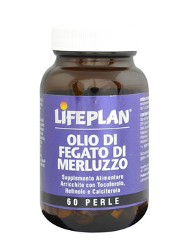 Olio di fegato di merluzzo 60 perle - LIFEPLAN
