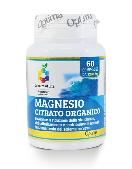 Magnesio Citrato Organico 60 tabletas - OPTIMA