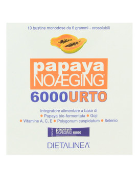 Papaya Noaeging 6000 Urto 10 sachets of 6,18 grams - DIETALINEA