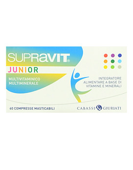 Supravit - Junior 60 comprimidos masticables - CABASSI & GIURIATI
