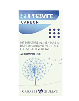 Supravit - Carbon 40 compresse - CABASSI & GIURIATI