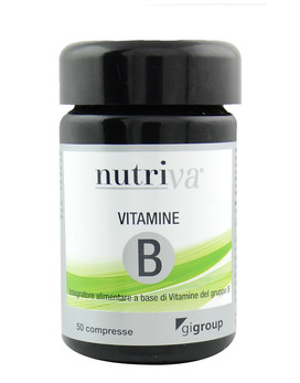 Nutriva - Vitamins B 50 tablets - CABASSI & GIURIATI
