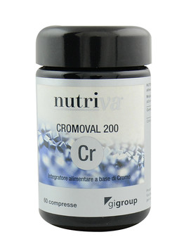 Nutriva - Cromoval 200 60 tablets - CABASSI & GIURIATI