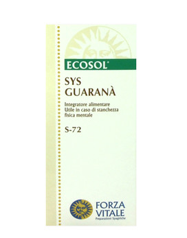 Ecosol - SYS Guarana 50ml - FORZA VITALE