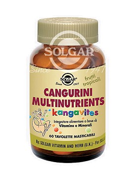 Cangurini Multinutrients 60 tavolette masticabili - SOLGAR
