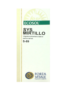 Ecosol - SYS Mirtillo Nero 50ml - FORZA VITALE