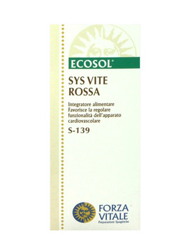 Ecosol - SYS Vite Rossa 50ml - FORZA VITALE